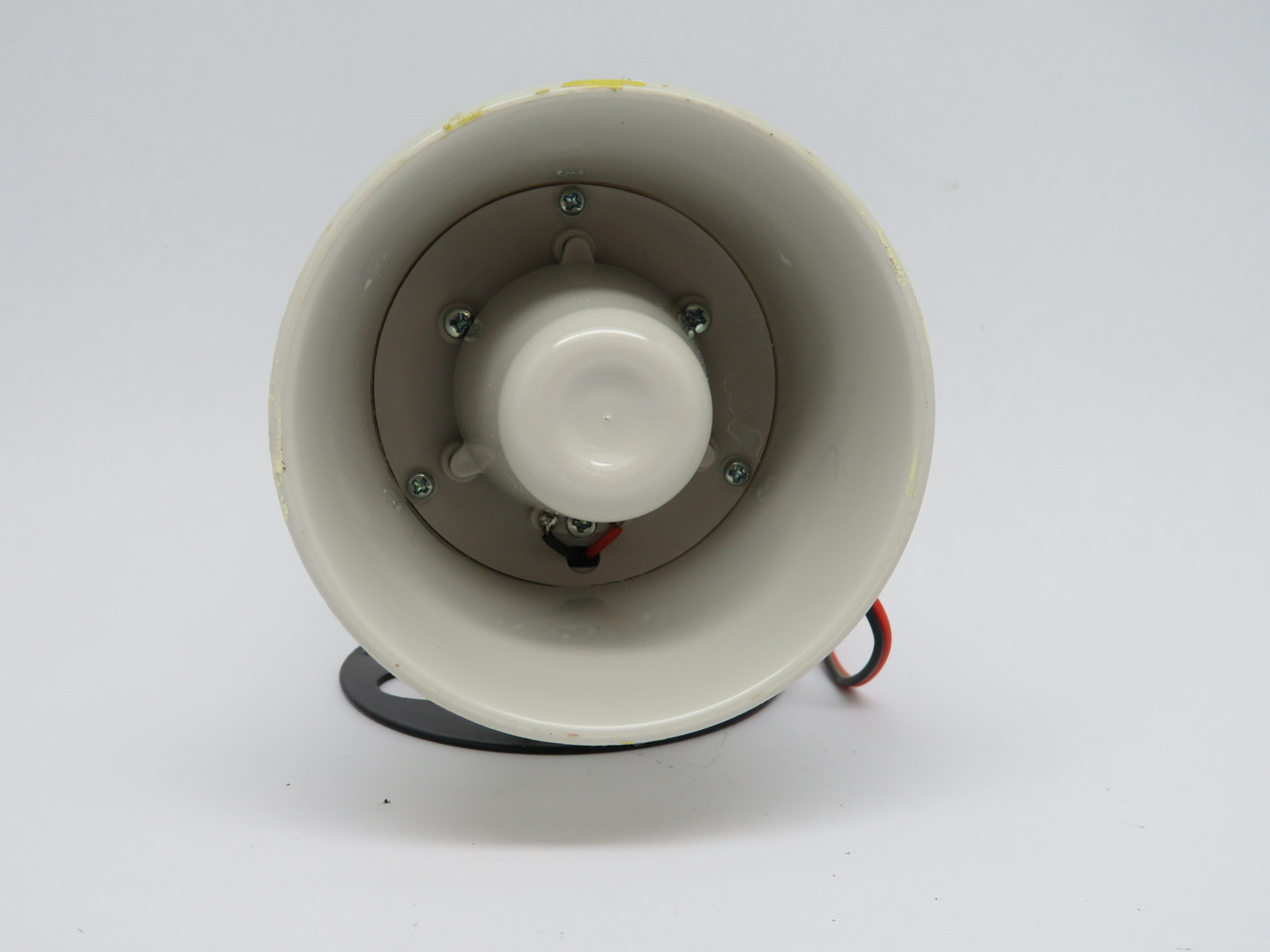 DSC SD-20WS Single Tone Siren 6-12VDC 20W 500mA 110dB *STAINED* USED