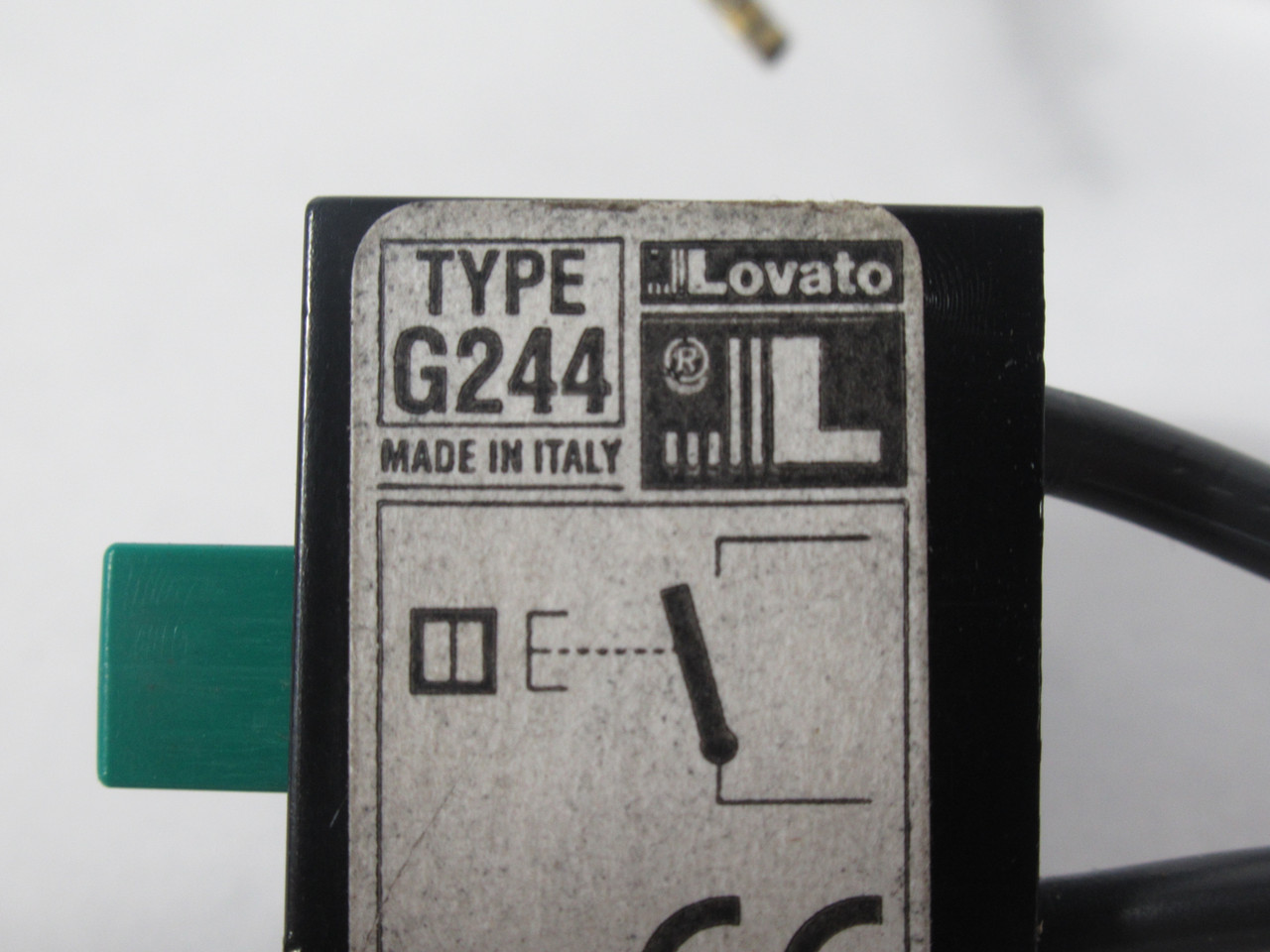 Lovato G244 Push Button for Thermal Overload Relay NO USED