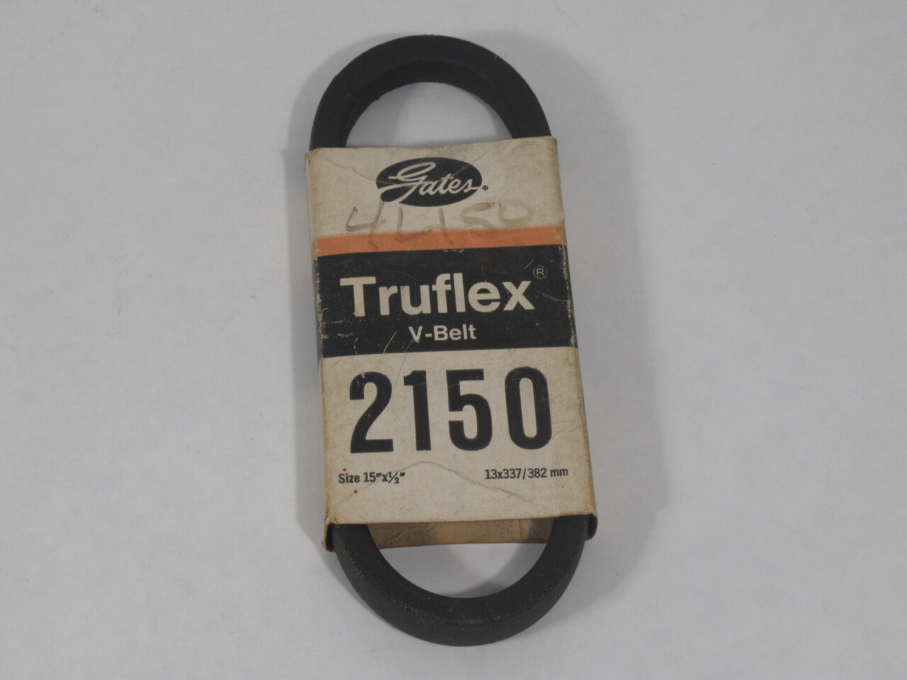 Gates 2150 Truflex V-Belt 15" L x 0.5" W x 0.31" T NEW