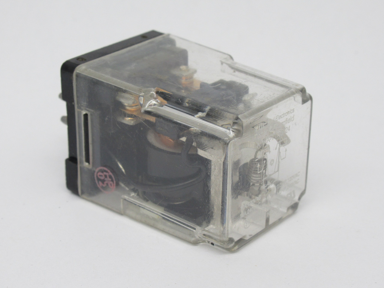 Tyco Potter & Brumfield KRPA-11AG-24 Plug-In Relay 24V 50/60Hz 8-Pin USED