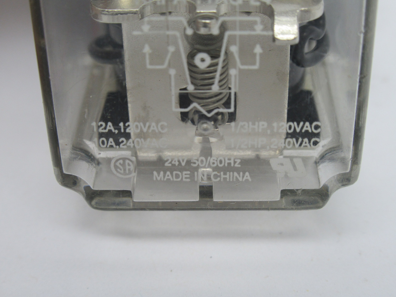 Tyco Potter & Brumfield KRPA-11AG-24 Plug-In Relay 24V 50/60Hz 8-Pin USED