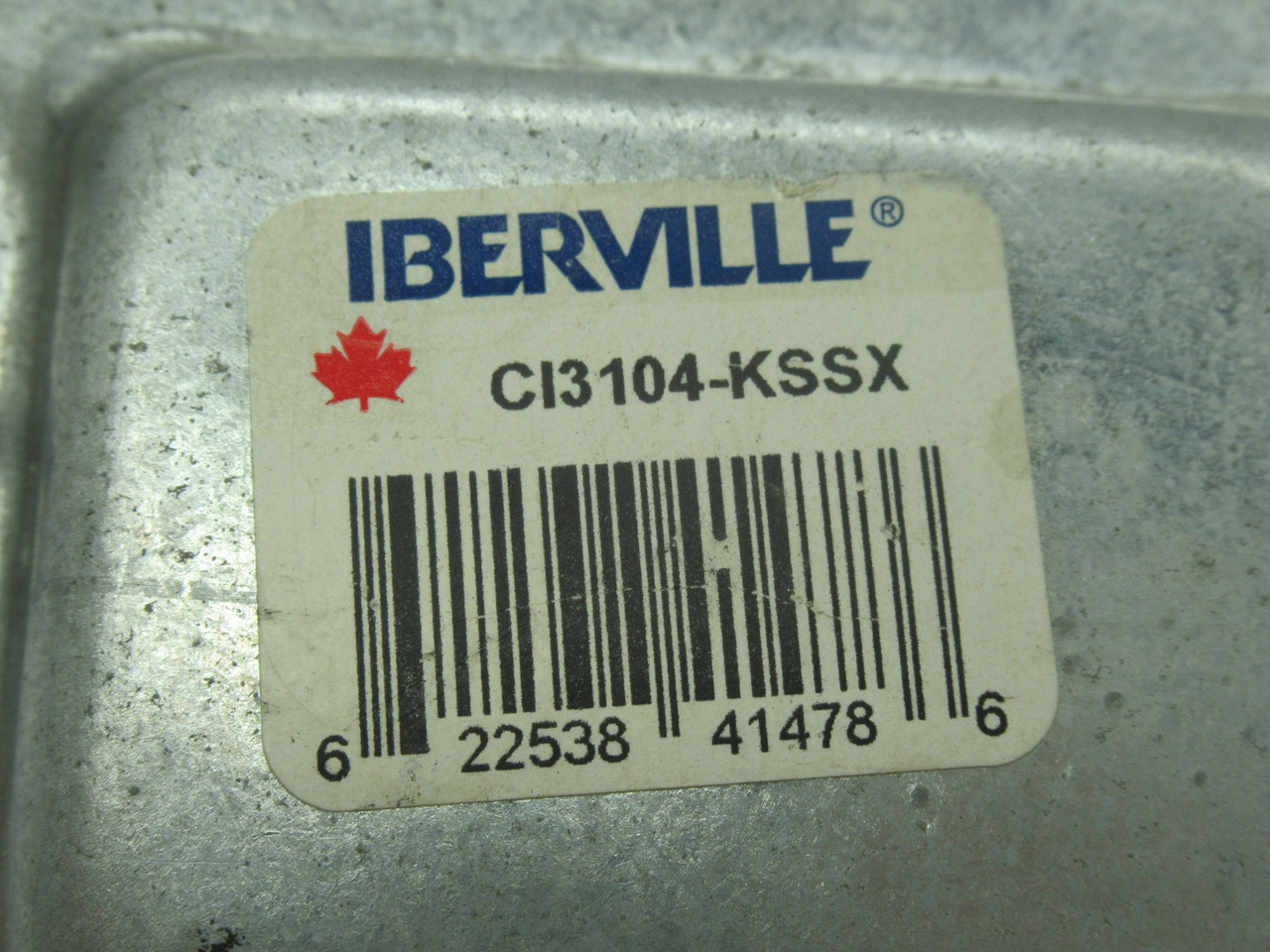 Iberville CI3104-KSSX Steel Stud Device Box 2-1/2" Depth 2" W 3" H NOP