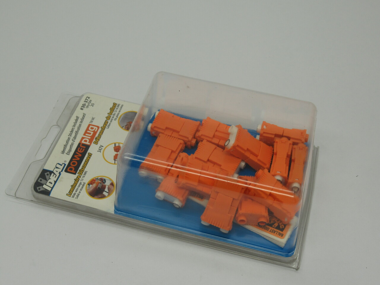 Ideal 30-372 Power Plug 2-Wire 347V 12-18AWG *Lot of 13* NEW