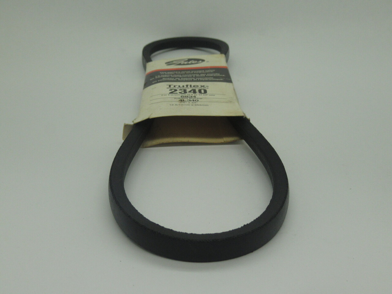 Gates 2340 Truflex V-Belt 34" L x 0.5" W x 0.31" T *DAMAGED PACKAGE* NEW