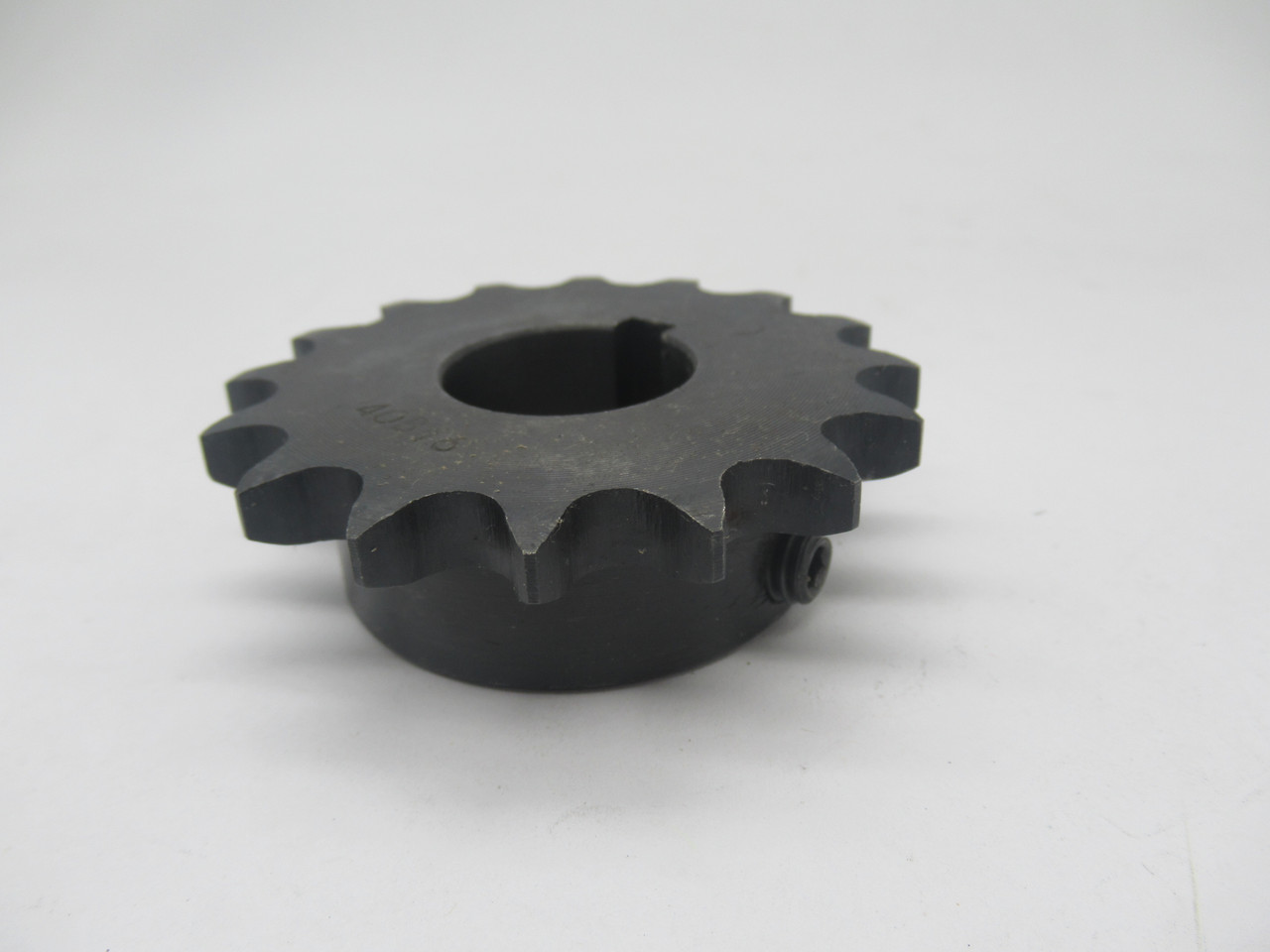 Generic 40B16 Roller Chain Sprocket 1” Bore 16 Teeth 40 Chain W/ Keyway USED