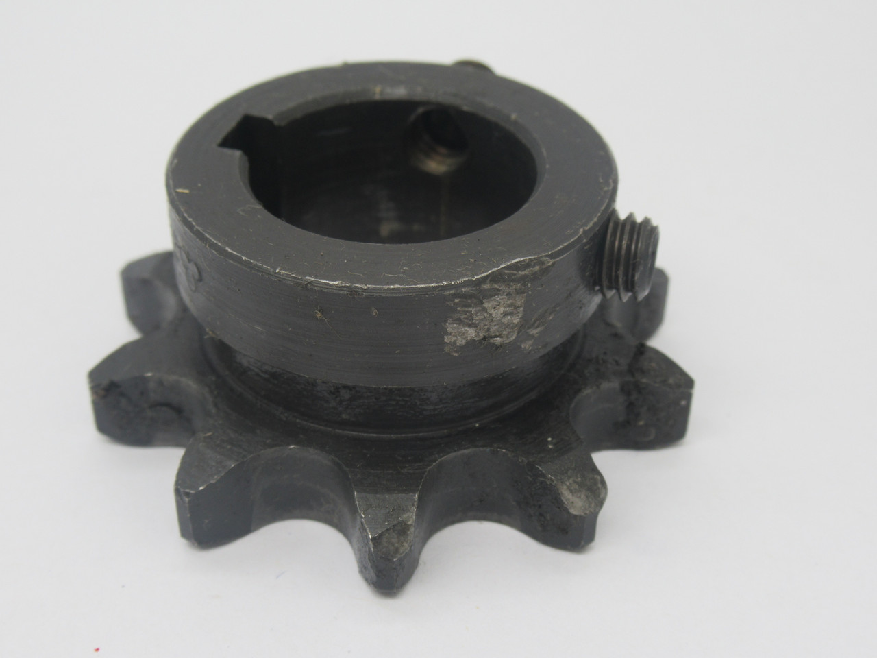 Generic 50B10F1 Roller Chain Sprocket 1" Bore 10 Teeth 50 Chain 5/8" Pitch USED