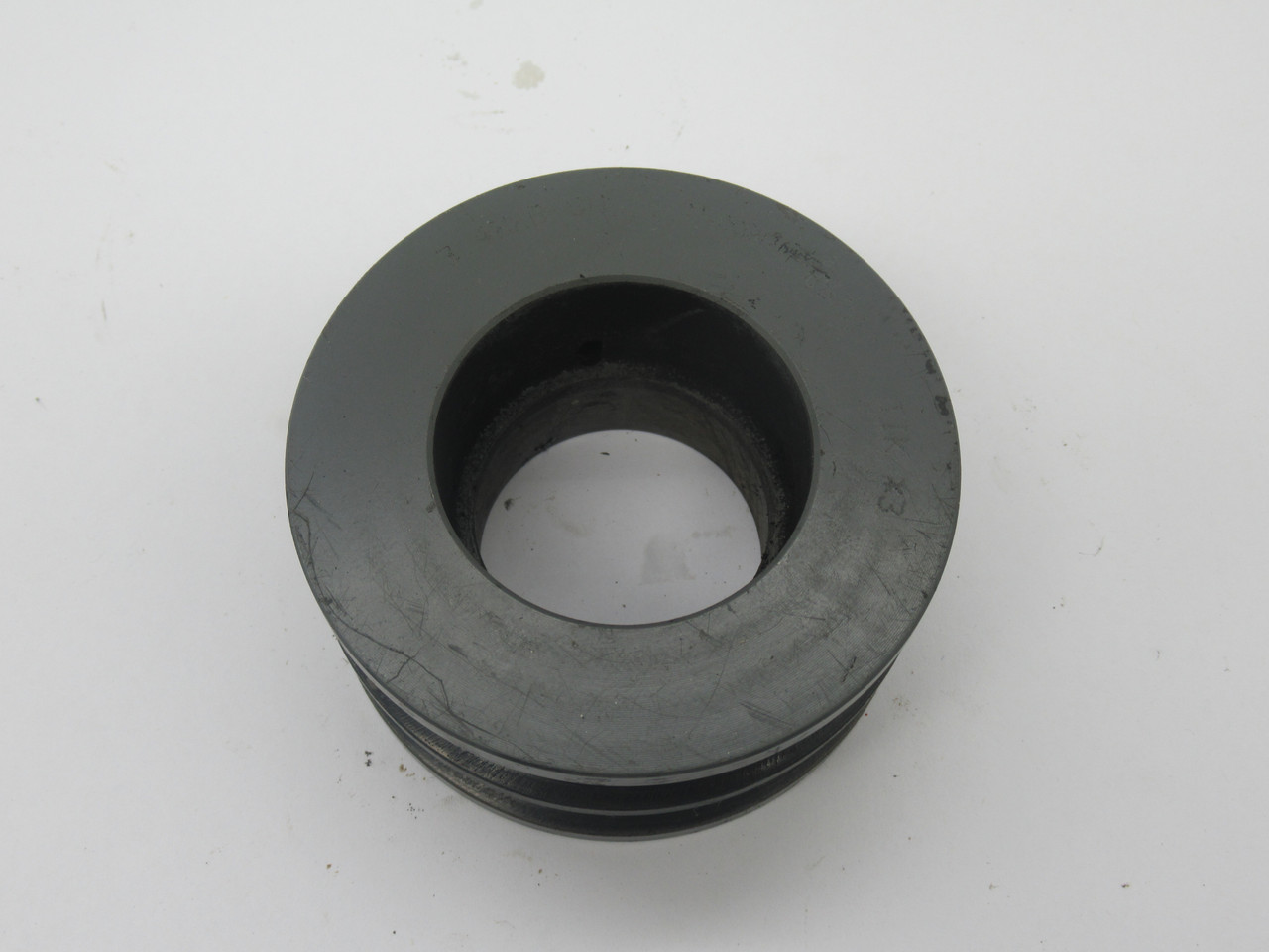 TB Wood's 3.4X2B-SH Sheave 1/2-1-5/8" SH Bushing 342B 2 Grooves 3-3/4" OD USED