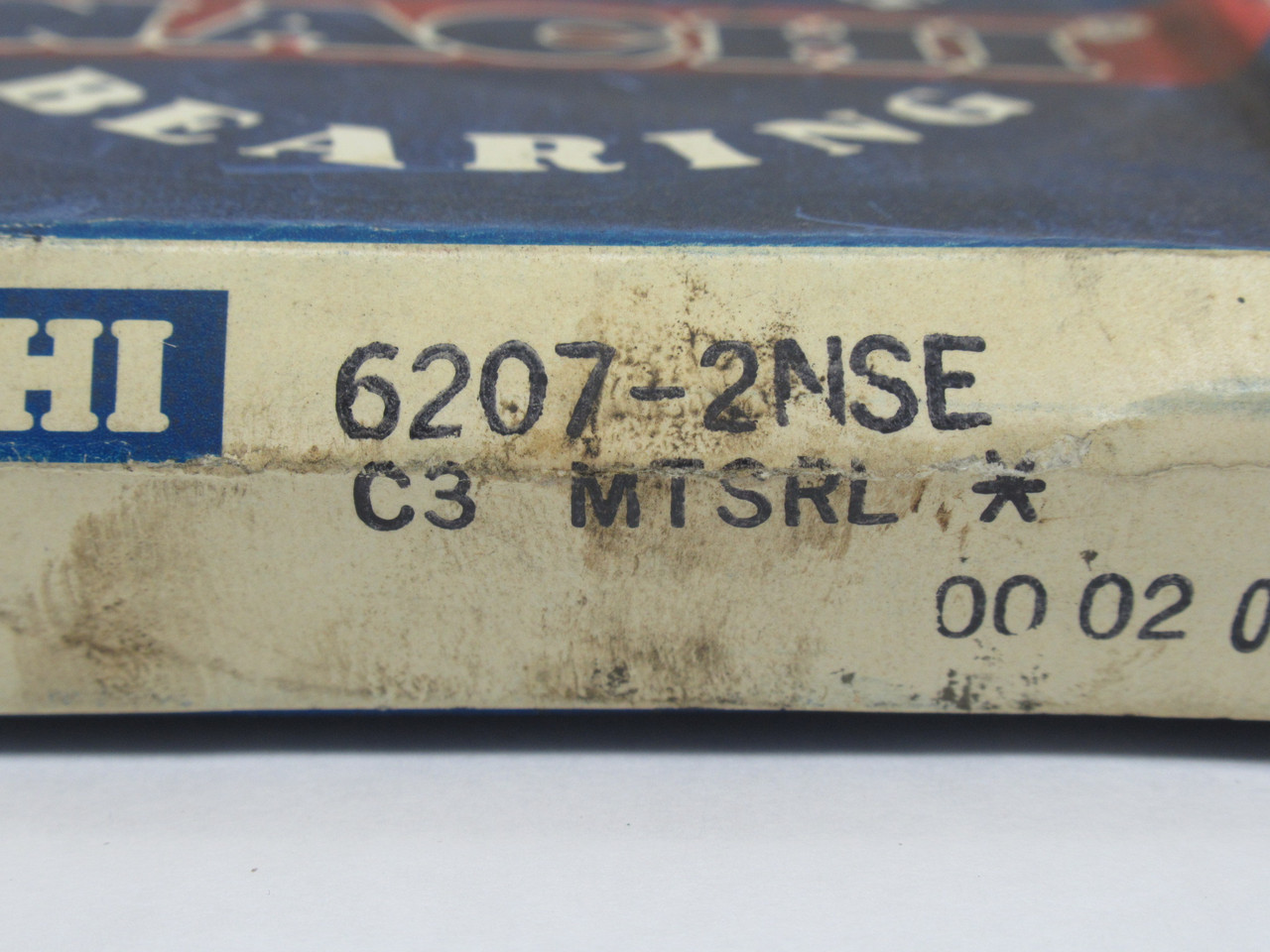 Nachi 6207-2NSEC3 Deep Groove Ball Bearing 72mm OD 35mm ID 17mm W DMG BOX NEW