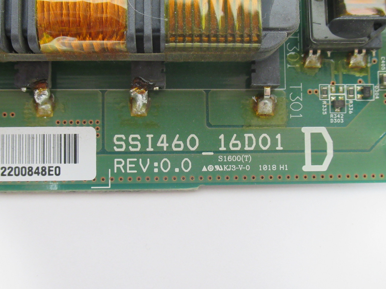 Samsung SSI460-16D01 Backlight Inverter Board USED