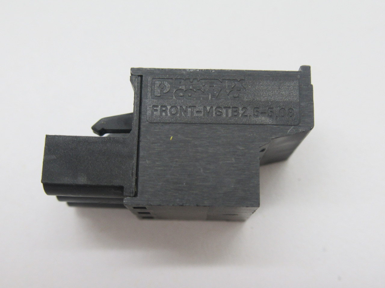 Phoenix Contact FRONT-MSTB2,5/3-ST-5,08 PCB Connector Black 2.5mm 12A 3-Pos USED
