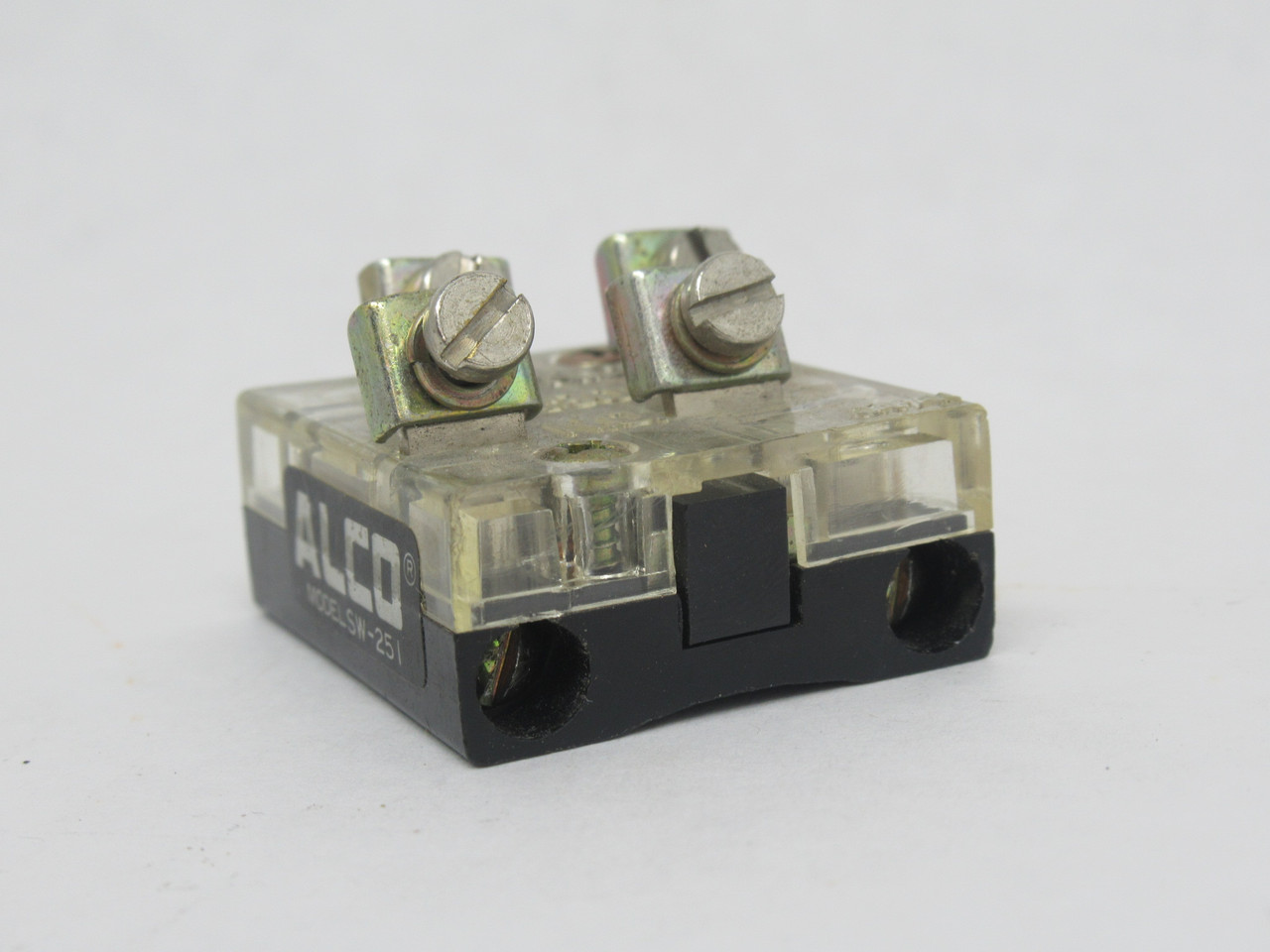 Alco SW-251 Push Button Contact Block 1NO 1NC 6A 230VAC USED