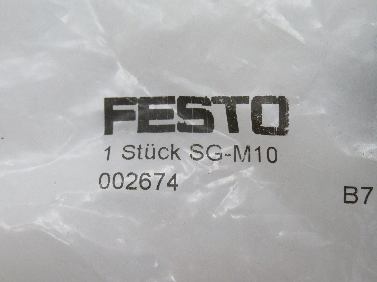 Festo 2674 SG-M10 Rod Clevis Size M10 NWB