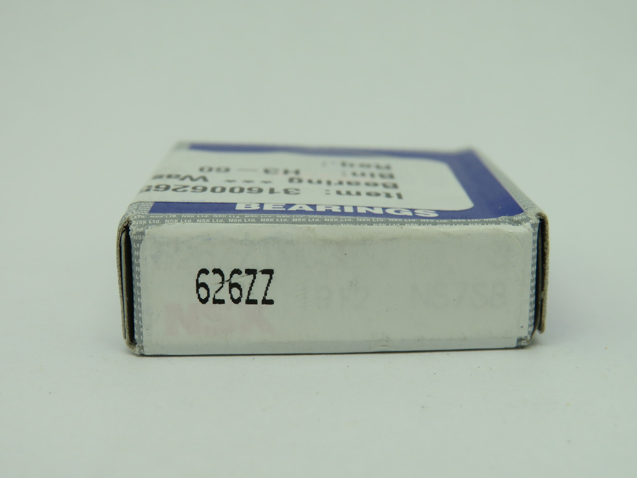 NSK 626ZZ Deep Groove Ball Bearing 6x19x6mm NEW