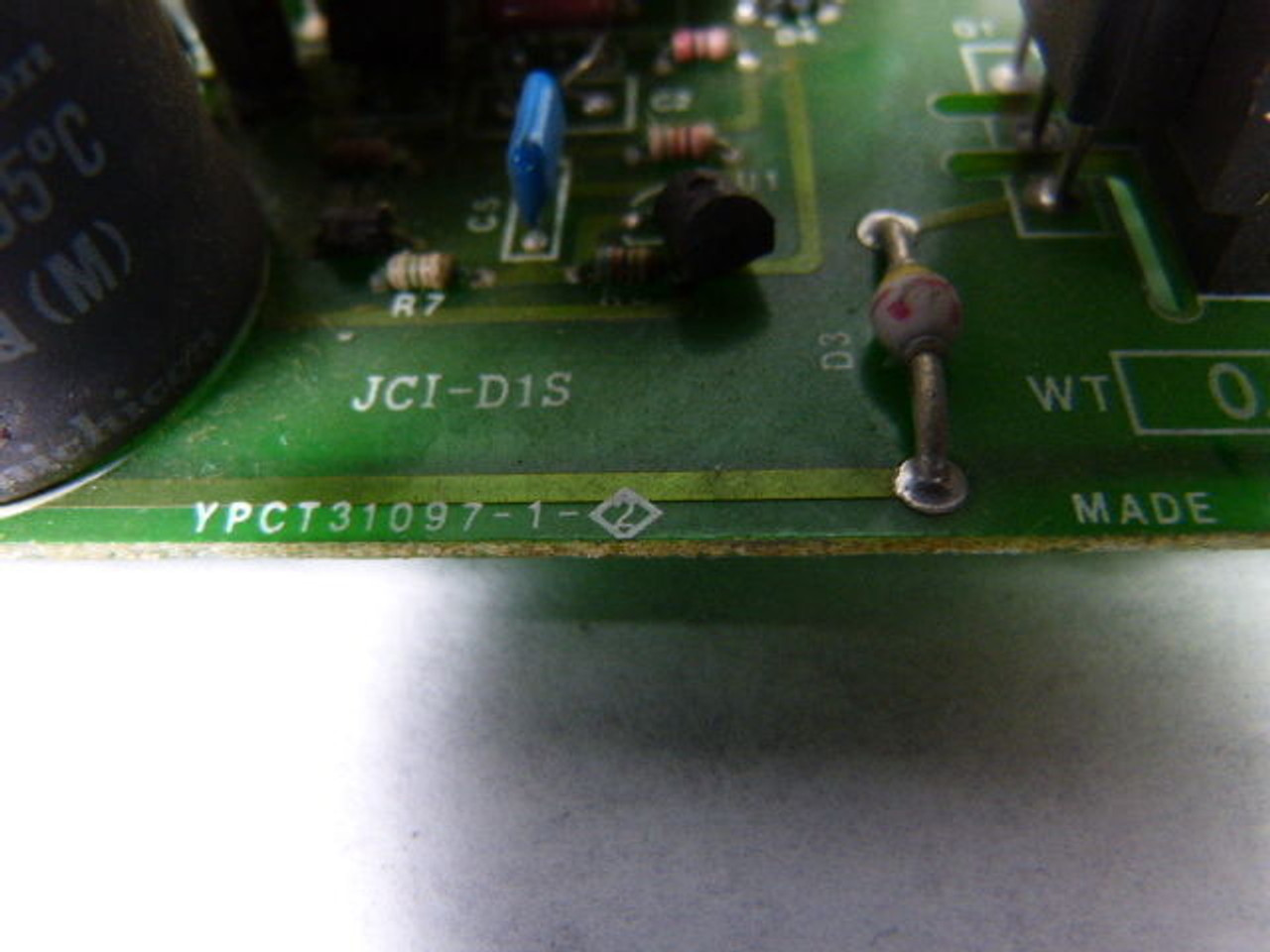 Yaskawa YPCT31097-1-2 Control Circuit Board USED
