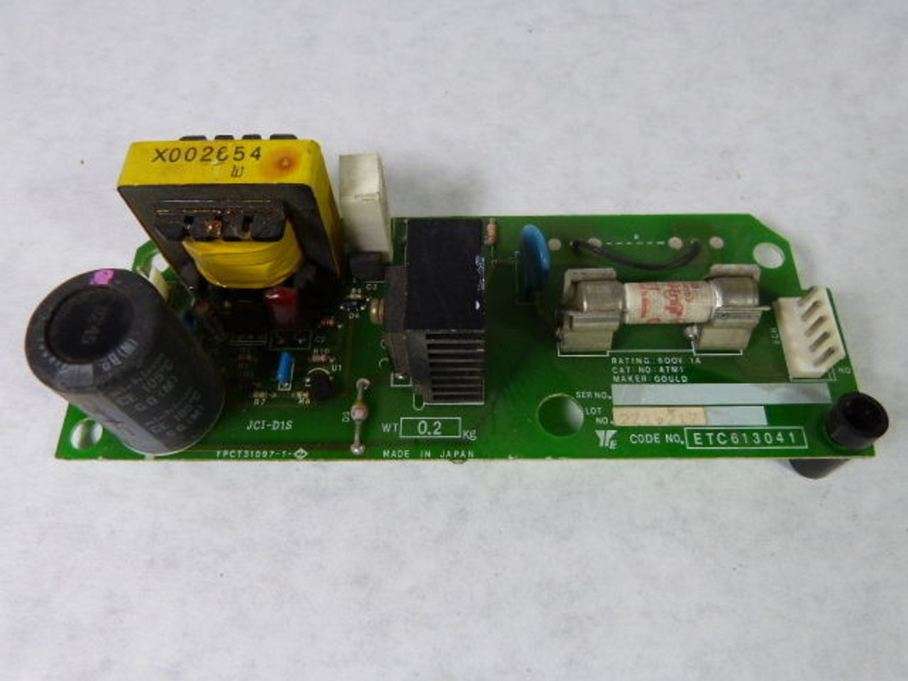 Yaskawa YPCT31097-1-2 Control Circuit Board USED