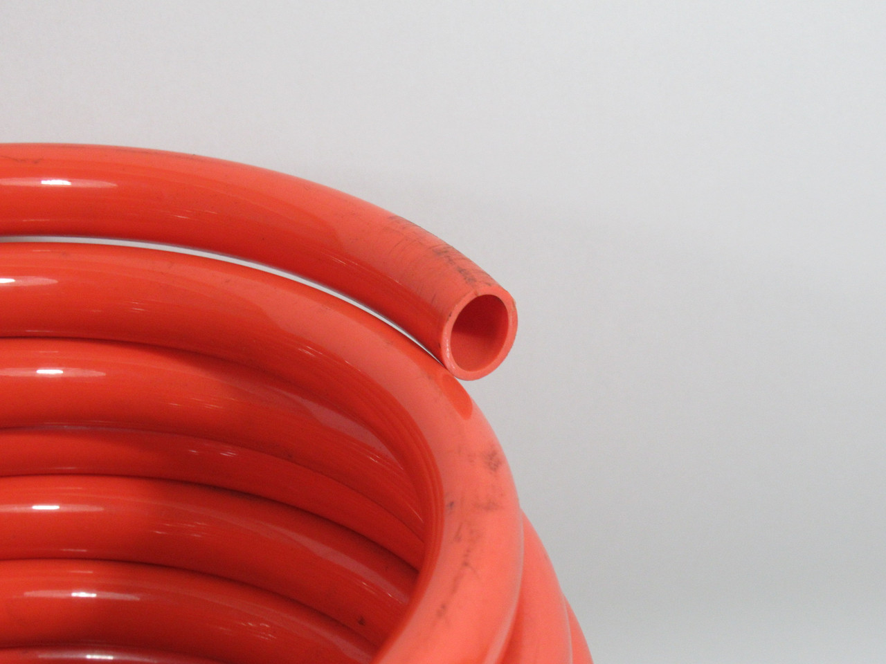 Snapback Recoil Air Hose 1/2" ID 150psi Red 12" Height USED
