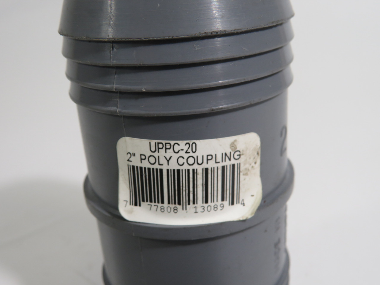 Generic UPPC-20 2" Poly Coupling Tapered *Shelf Wear* NOP