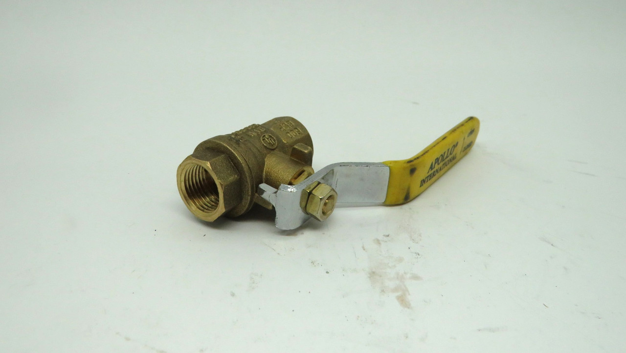 Apollo 94A-102-01 Threaded Full Port Ball Valve 3/8" 600WOG *Shelf Wear* NOP