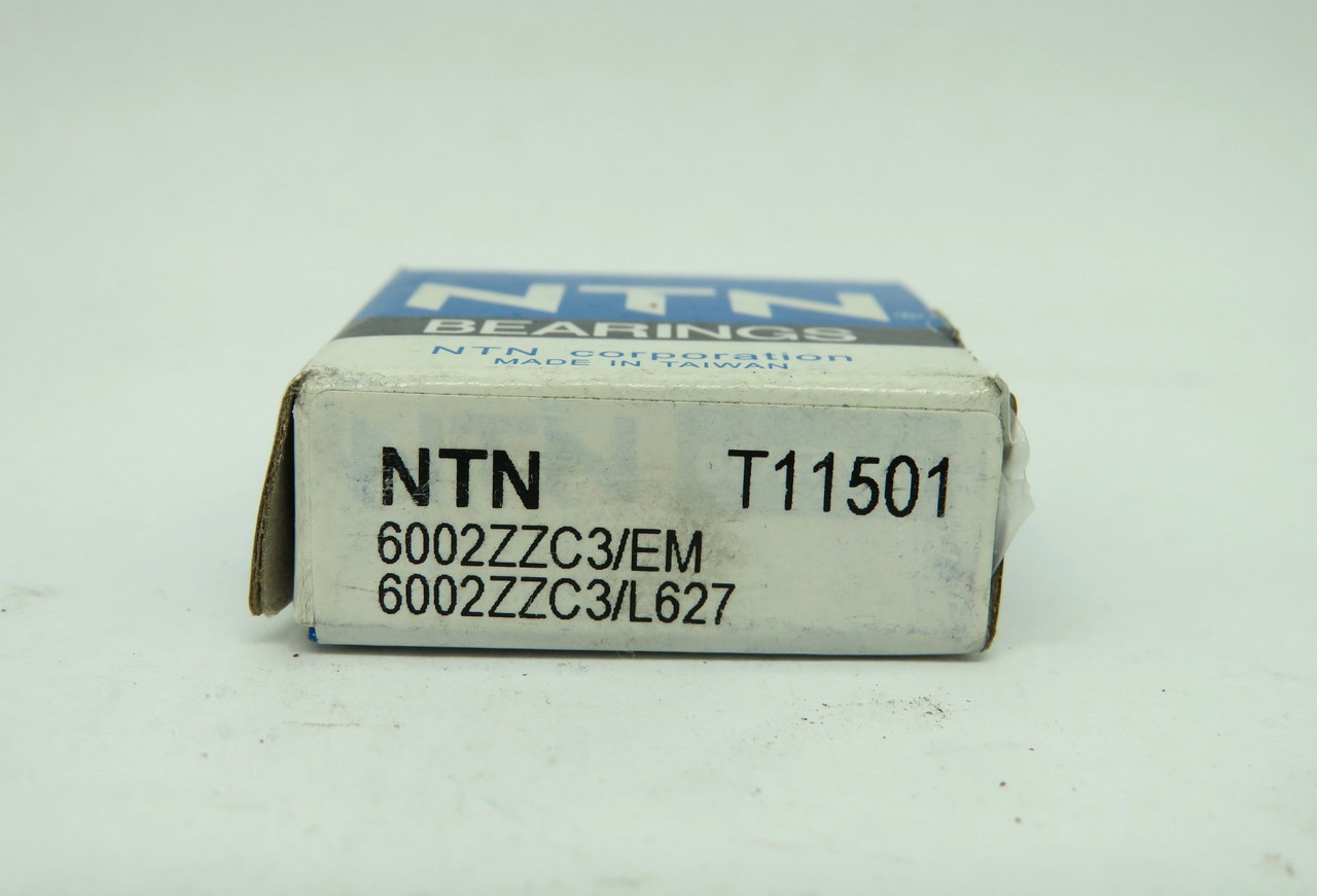 NTN 6002ZZC3/EM Single Row Bearing 15mm Bore 32mmRD 9mmRW *Open Box* NEW