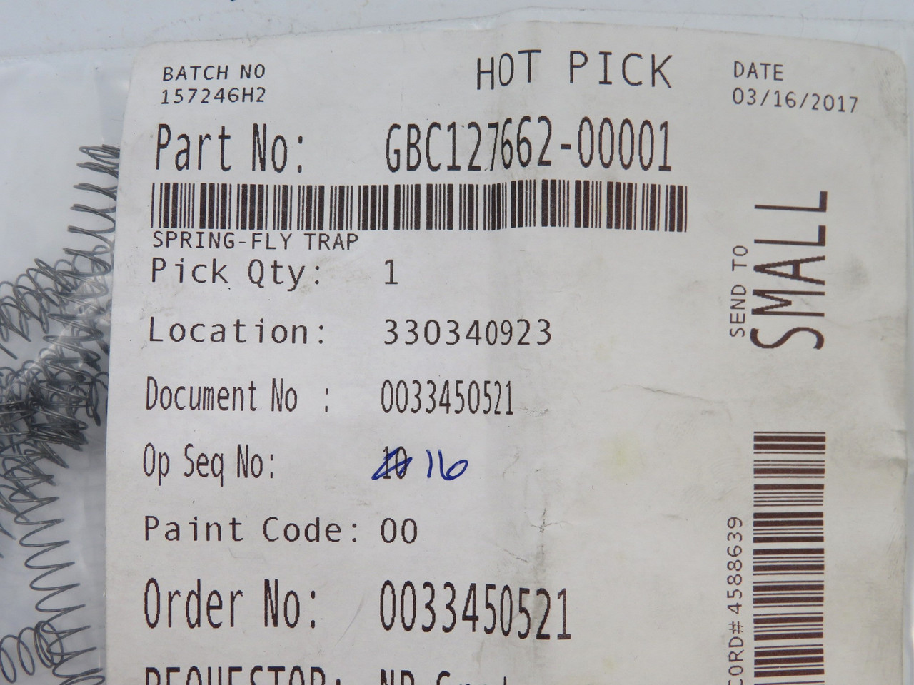 Generic GBC127662-00001 Spring-Fly Trap Lot of 18 NWB