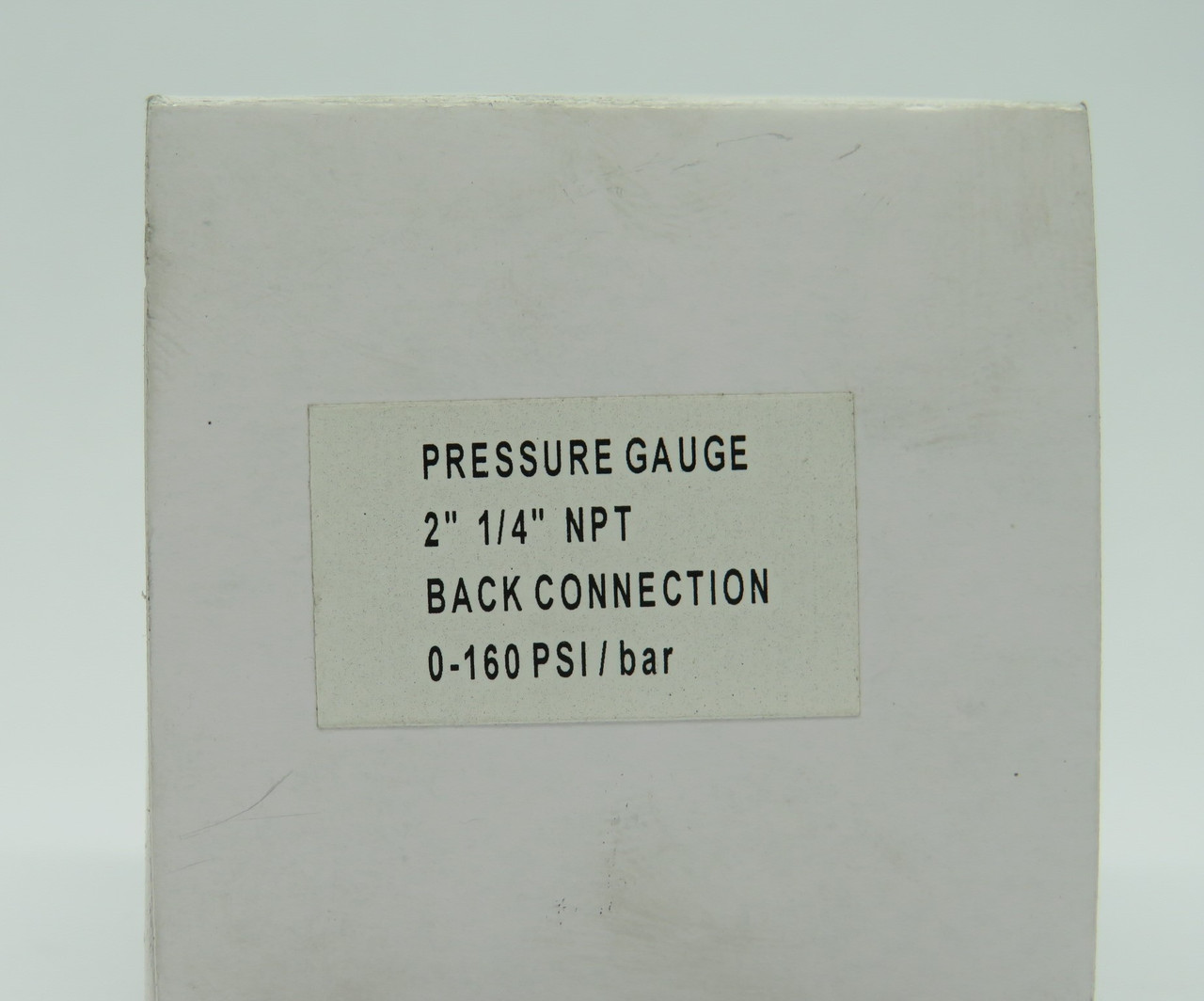 Clippard PG-20-160Q Pressure Gauge 0-160psi 2" D 1/4"NPT Center Back NEW