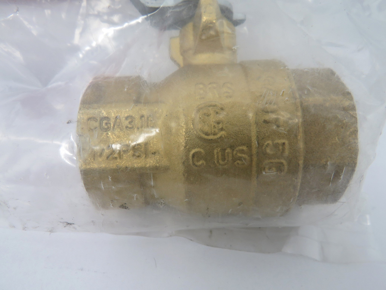 M. A. Stewart B-3-1-1/4 Ball Valve 1-1/4" Brass 150WSP 600 WOG NWB