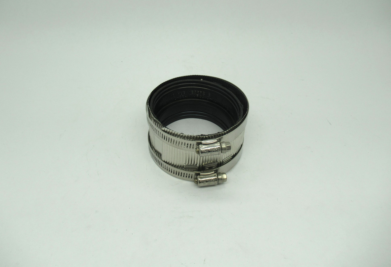 Ideal B602-3 Flexible 3" Coupling W/ Generic Seal *Damaged Seal* USED