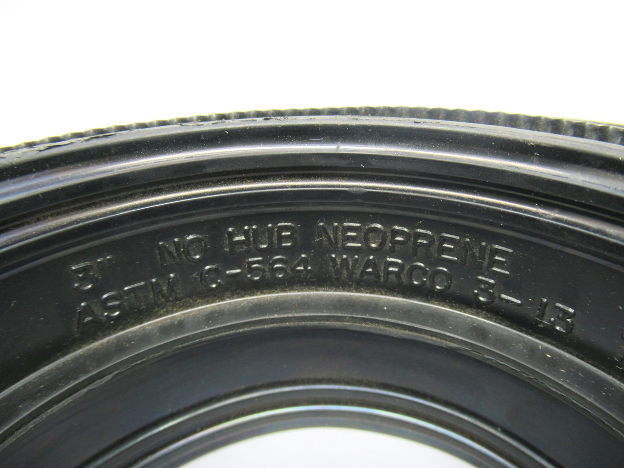 Ideal B602-3 Flexible 3" Coupling W/ Generic Seal *Damaged Seal* USED