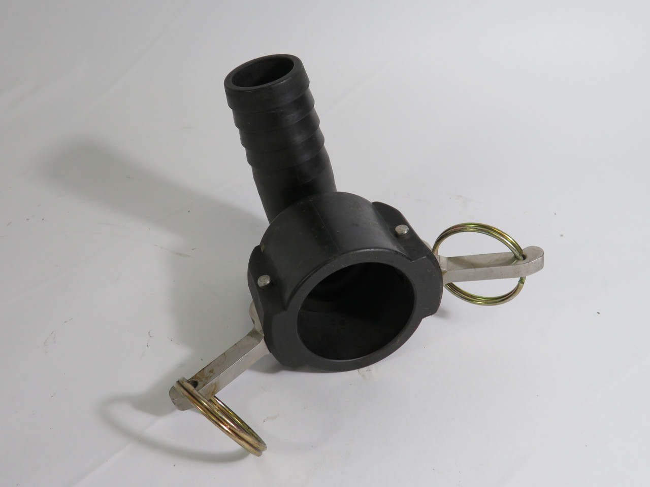 Banjo 150C90 Cam Lever Coupling 1-1/2" Polypropylene *Barbed End* USED