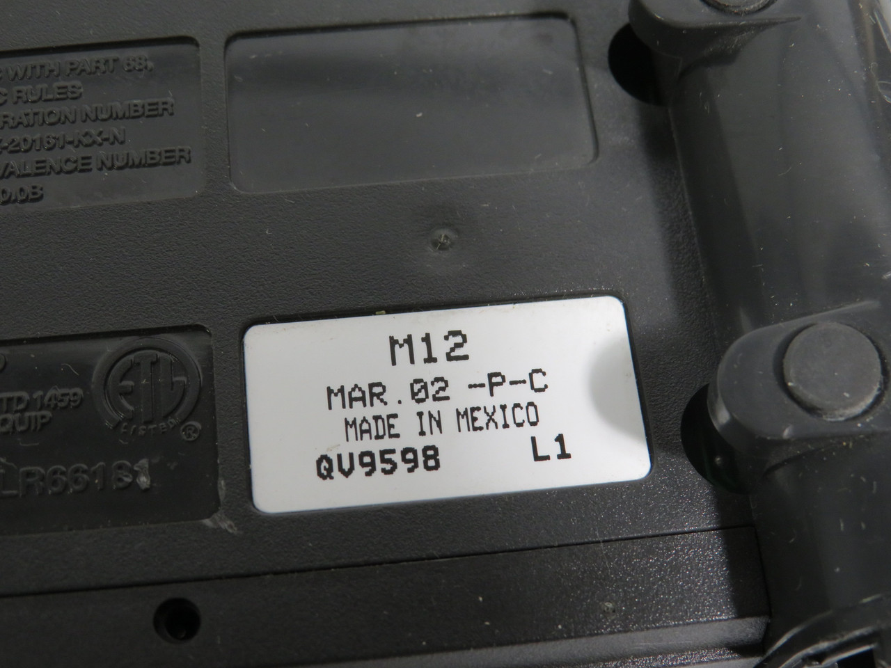 Plantronics M12 Universal Modular Amplifier Base SHELF WEAR/Base Only USED