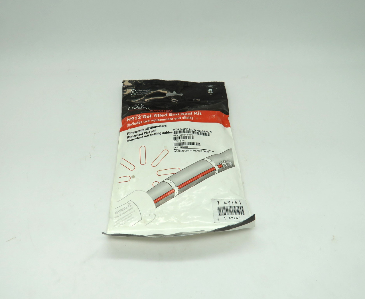 NVent WGRD-H912-GFEND-SEAL-G H912 Gel-Filled End Seal Kit *Sealed Bag* NWB