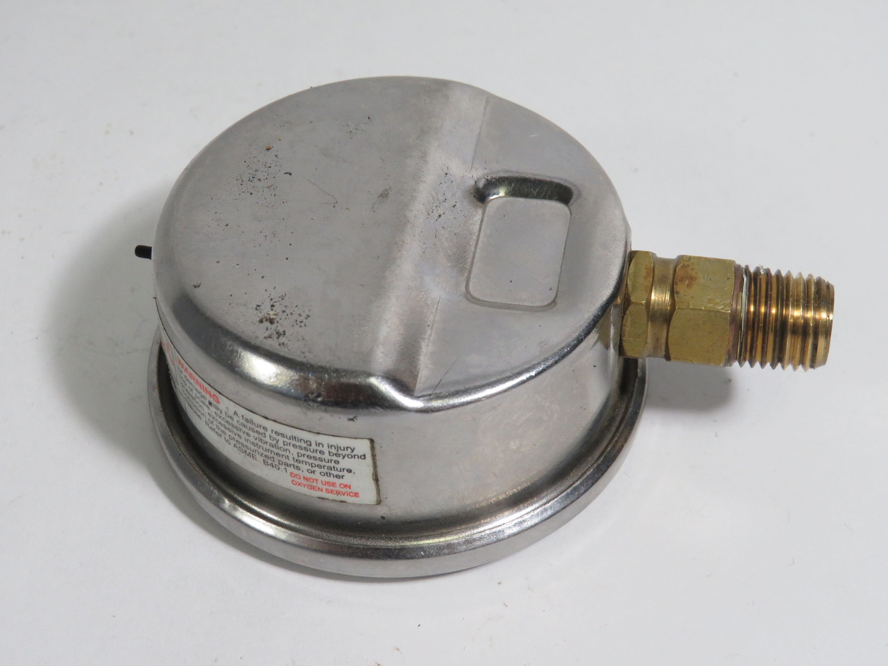 Generic Pressure Gauge  0-160psi 2-1/2" Dial 1/4" NPT Bottom Port USED