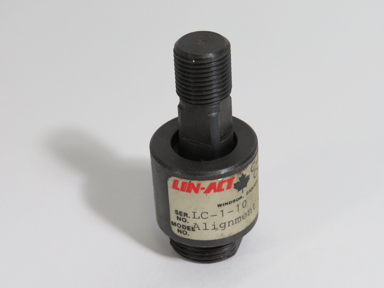 LIN-ACT LC-1-10 Self Aligning Rod Coupler USED