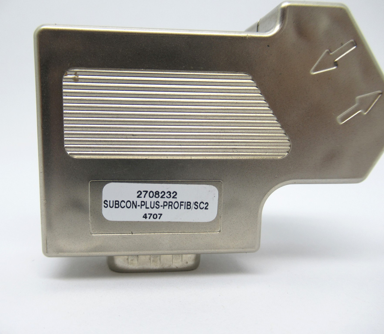 Phoenix Contact 2708232 D-Sub Bus Connector 9Pos 12Mbps Male SHELF WEAR USED