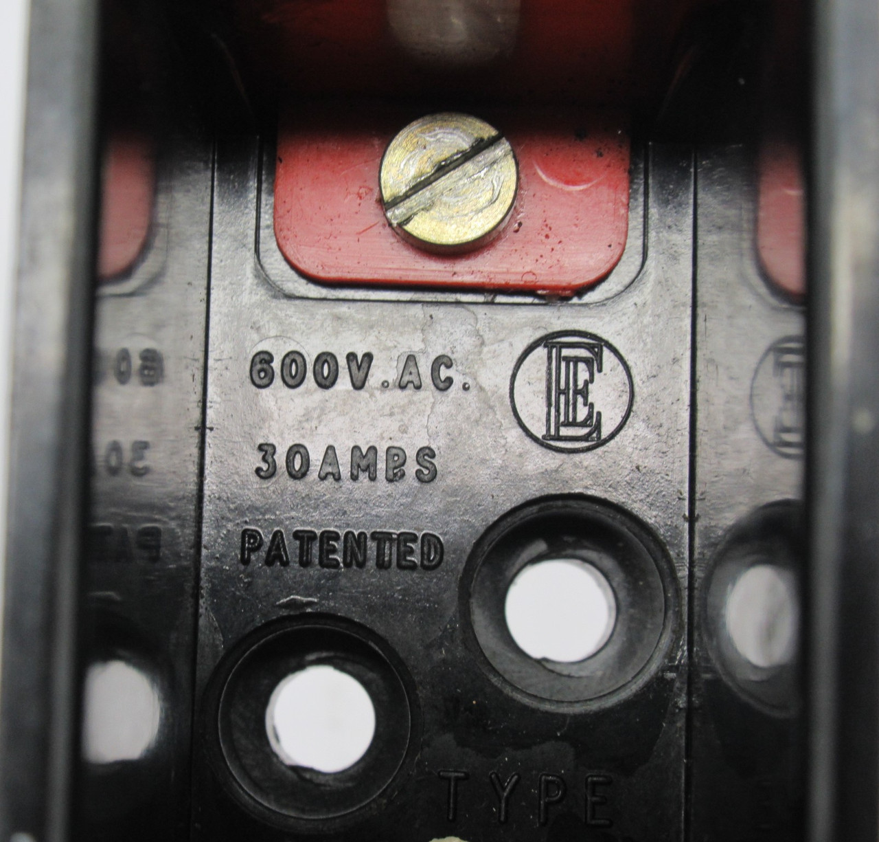 English Electric CRS-30 Fuse Holder 600VAC 30A 1P *Obsolete* USED