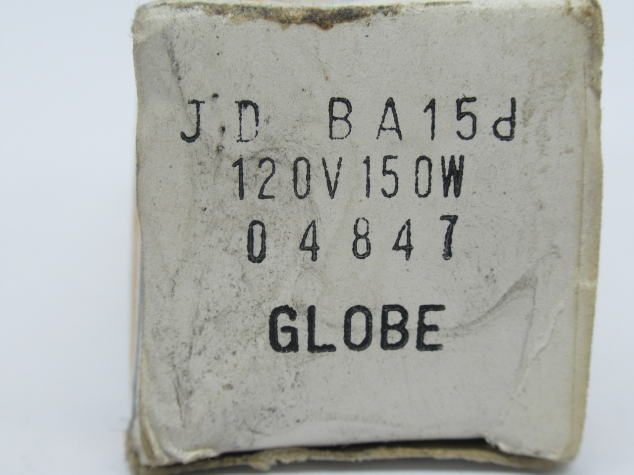 Globe JD-BA15d Clear Light Bulb 120V 150W NEW