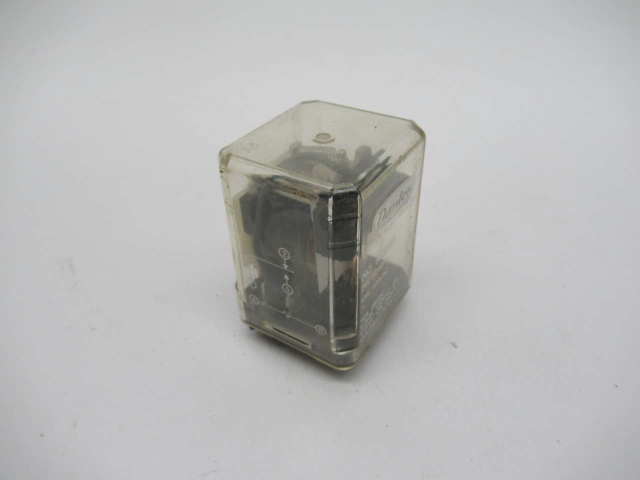 Dayton 5X834F General Purpose Relay 24V 50/60Hz 13A 120VAC 5 Blades USED