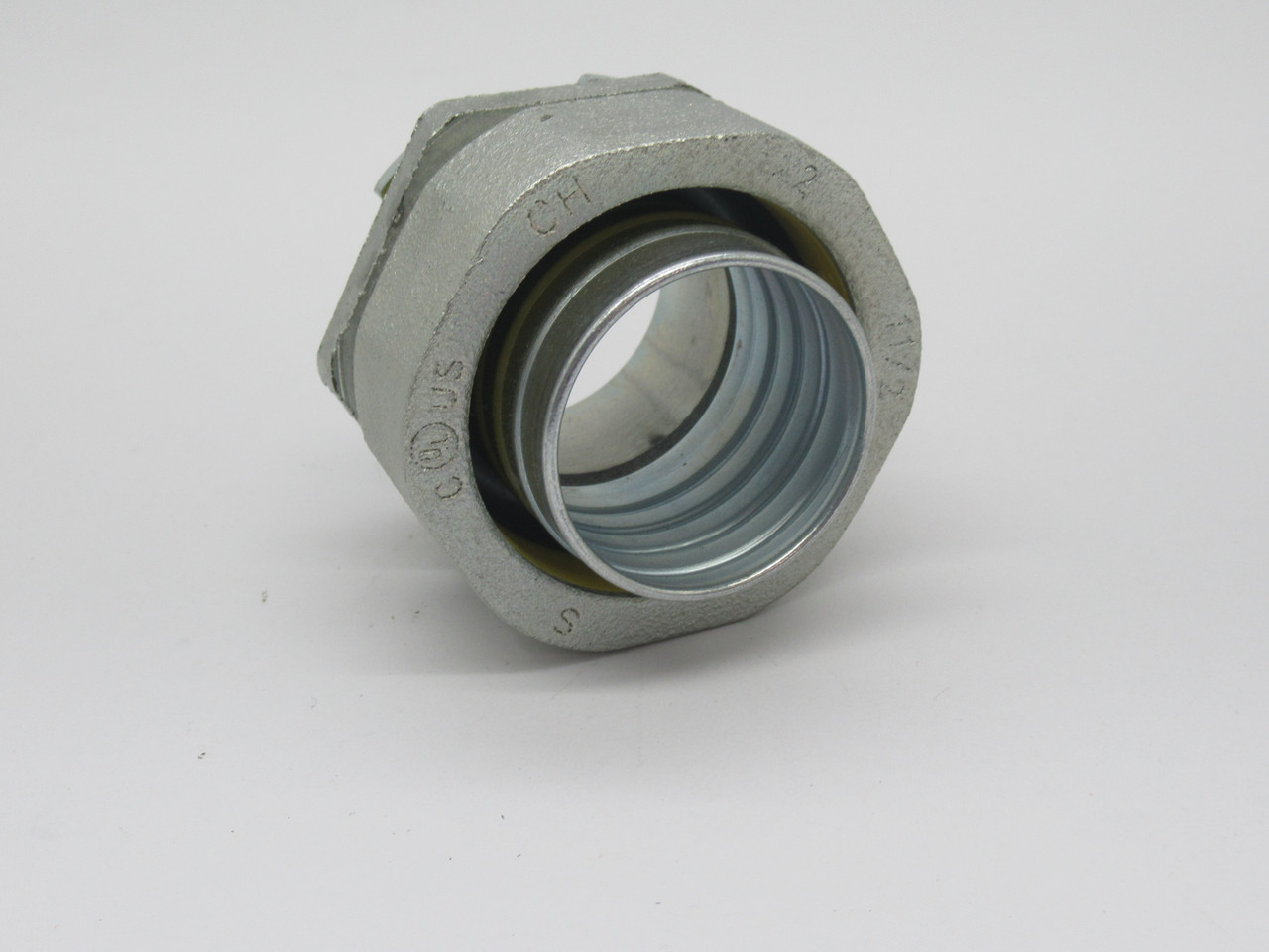 Crouse-Hinds LT150 Liquid-Tight Straight Conduit Connector 1-1/2" USED