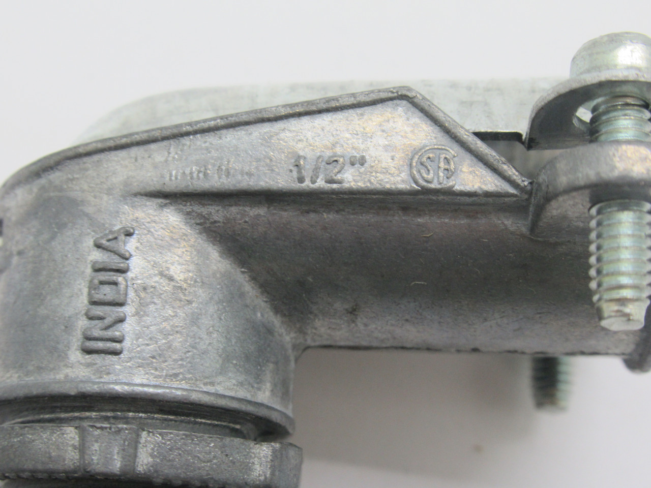 Orbit OF644 Zinc Die Cast 90 Degree Connector Squeeze Type 1/2" LOT OF 6 USED