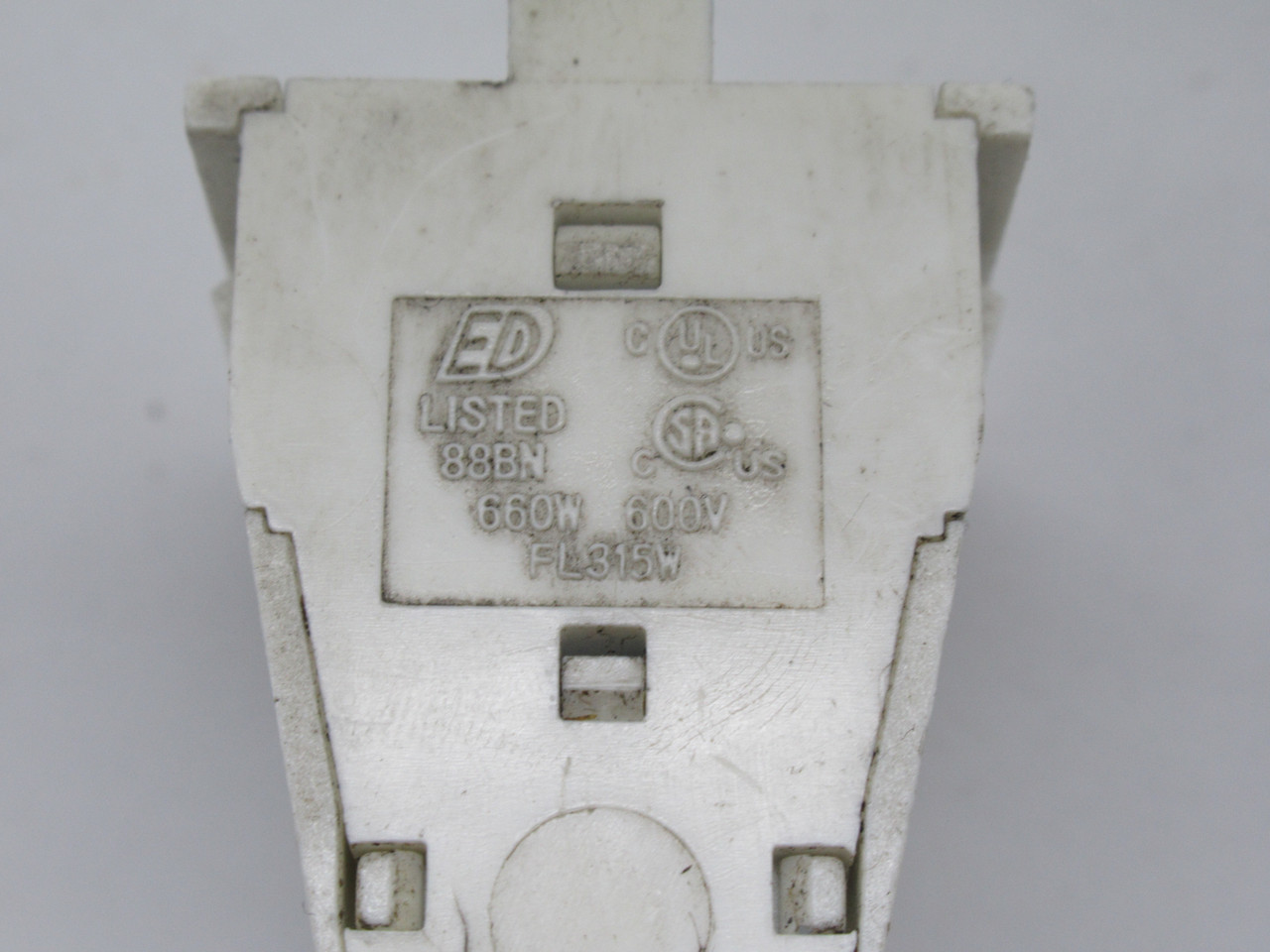 Etlin-Daniels FL315-W Fluorescent Lamp Holder 660W 600V LOT OF 3 USED