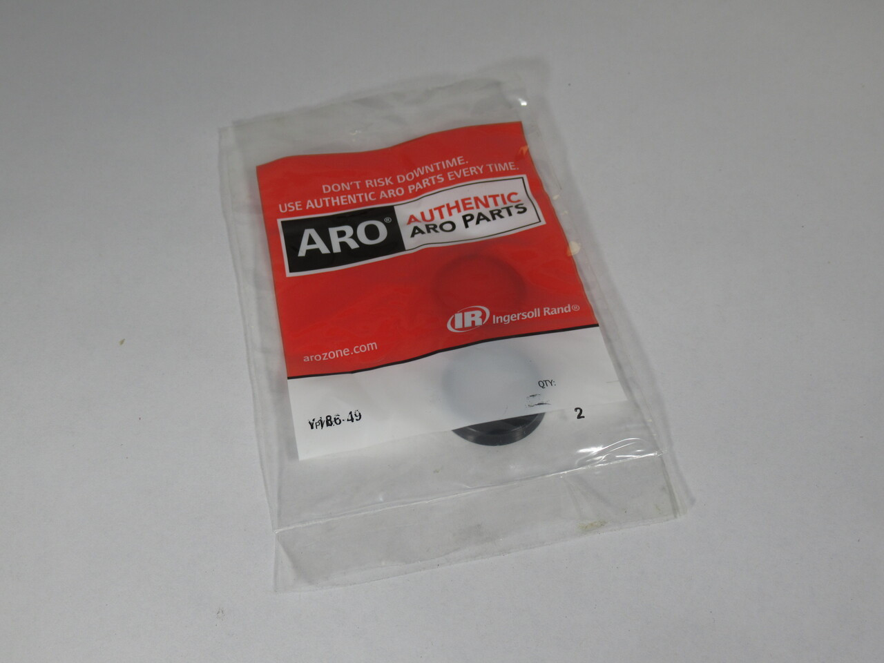 Aro Y186-49 Packing U-Cup Black for Diaphragm Pump 2-Pack NWB