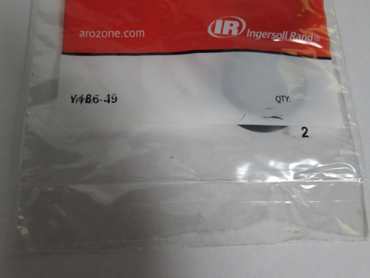 Aro Y186-49 Packing U-Cup Black for Diaphragm Pump 2-Pack NWB
