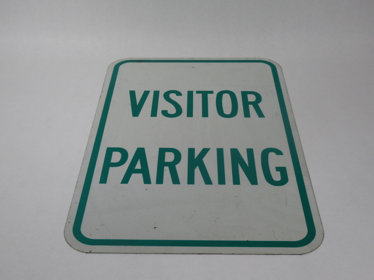 Generic Y232018 Visitor Parking Sign Metal 12" x 18" SHELF WEAR USED