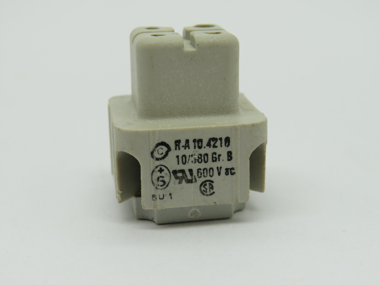 Epic 10.4210 H-A Series Female HDC Insert 4 Poles 600VDC USED