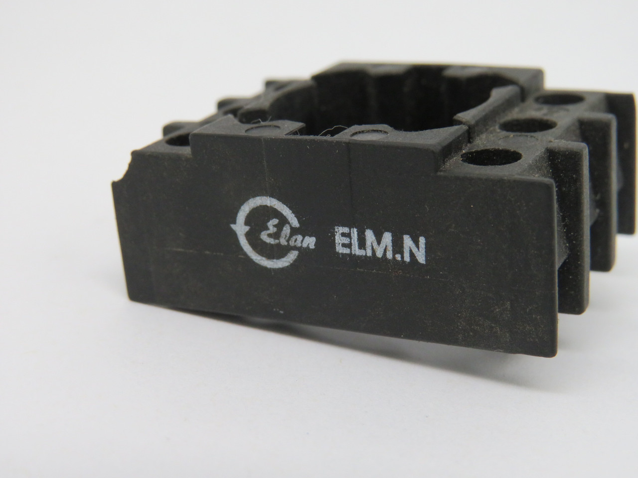 Elan ELM.N Mounting Flange for Indicator Lamps/Pilot Lights USED