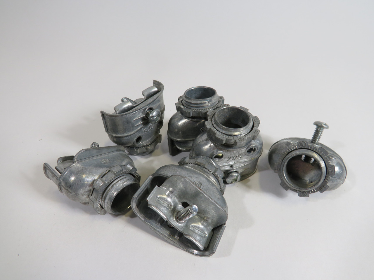 Thomas & Betts CI-2175-1/2 Duplex Connector .45-.67" Lot of 6 USED