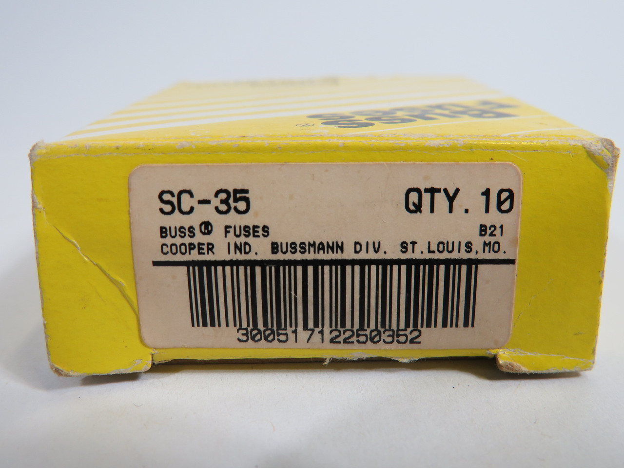 Bussmann SC-35 Current Limiting Fuse 35A 480VAC 400VDC 2-Pk ! NEW !