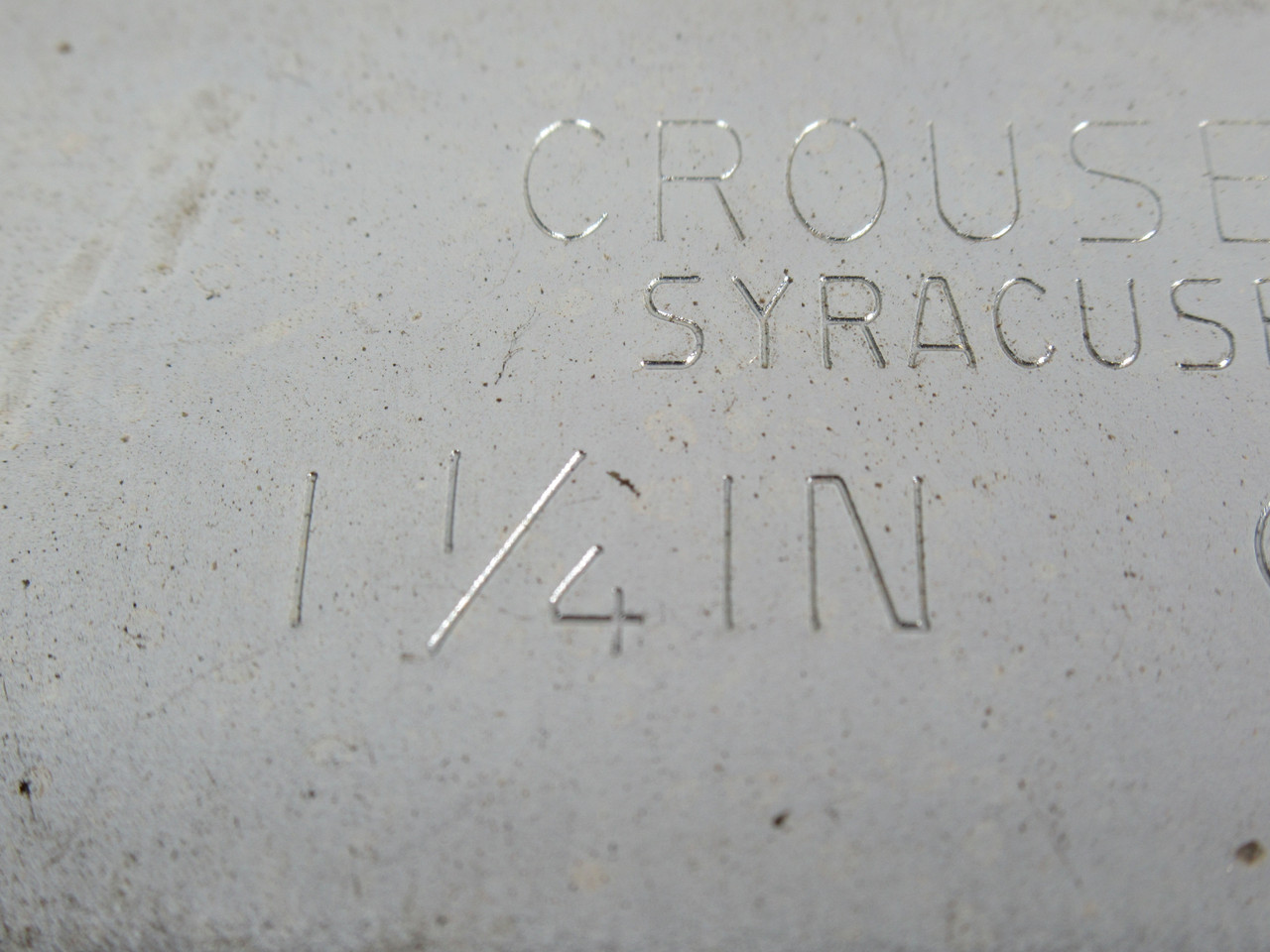 Crouse-Hinds 480 Steel Conduit Body Cover 1-1/4" Form 8 USED