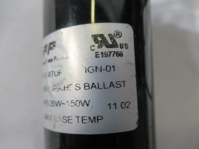 International Power Products IGN-01 Capacitor for HPS 3W~150W USED