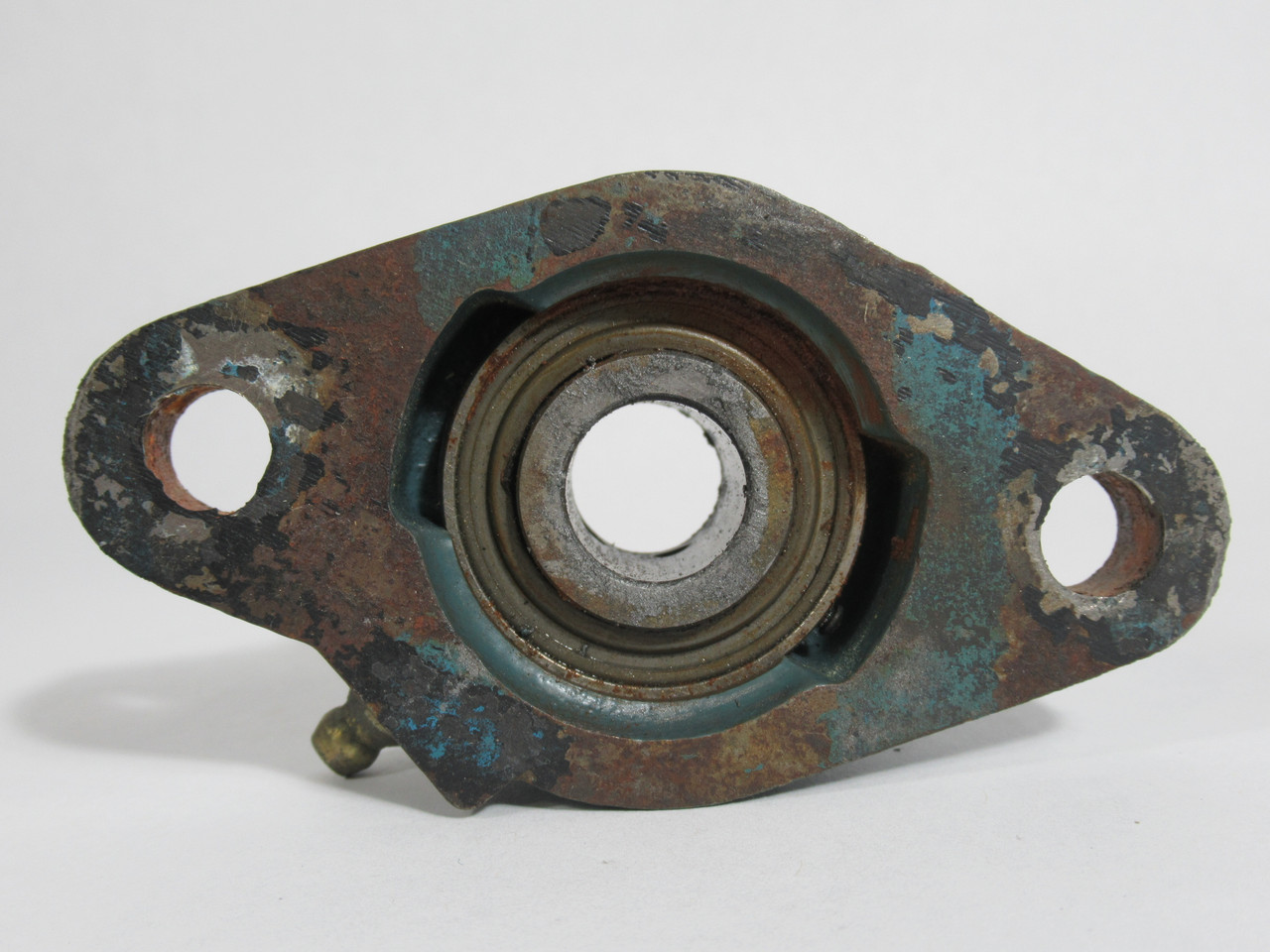 Dodge 124050 2-Bolt Flange Block Bearing Assembly 5/8" Bore USED